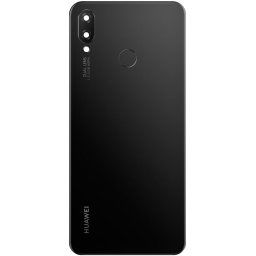 Piese si componente Capac Baterie - Geam Camera Spate - Senzor Amprenta Huawei nova 3i, Negru, Service Pack 02352CAH