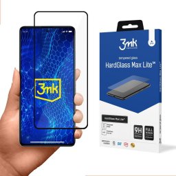 Folie de sticlă securizată 3MK HardGlass Lite 9H pentru Xiaomi Redmi Note 12 Pro