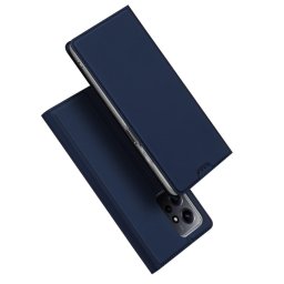 Husa Dux Ducis Skin Pro Case for Xiaomi Redmi Note 12 Flip Card Wallet Stand Blue