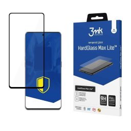 Folie de protecție Find X6 Pro 3mk HardGlass Max Lite, Ramă neagră Oppo STICLĂ
