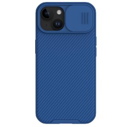 Husa Nillkin CamShield Pro Magnetic Case for iPhone 15 Plus with camera cover - blue