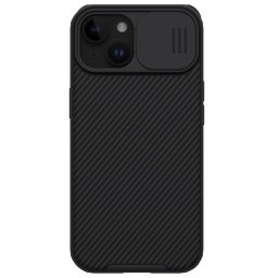 Husa Nillkin CamShield Pro Magnetic Case for iPhone 15 Plus with camera cover - black