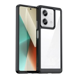 Husa Outer Space Case with gel frame for Xiaomi Redmi Note 13 Pro - black