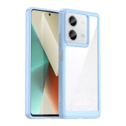 Husa Outer Space Case with gel frame for Xiaomi Redmi Note 13 5G - blue
