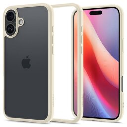 Husa Spigen Ultra Hybrid, mute beige - iPhone 16 Plus
