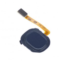 Piese si componente Senzor Amprenta Samsung Galaxy A20 A205 / A20e A202, cu banda, Albastru