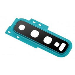 Piese si componente Geam Camera Spate Samsung Galaxy S10+ G975, cu Rama, Verde (Prism Green)