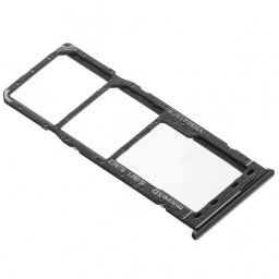 Piese si componente Suport SIM - Card Samsung Galaxy A51 A515, Dual SIM, Negru