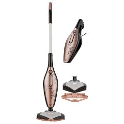 [RESIGILAT] Aspirator multifunctional cu fir Fakir Darky 2 in 1 vertical si de mana, 1 l, 800 W, Roz