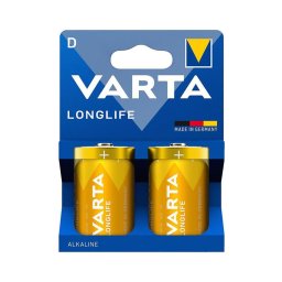 Baterie alcalină 2 buc. Varta 4120101422 LONGLIFE D 1,5V
