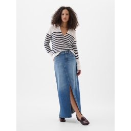 GAP Denim maxi skirt - Women