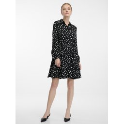 Black Women's Knee-Length Shirt Dress ORSAY - Women's
