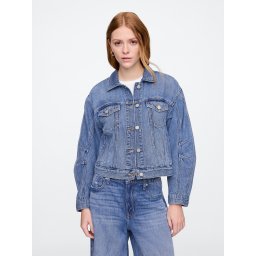 GAP Denim Jacket SuperSoft - Women's