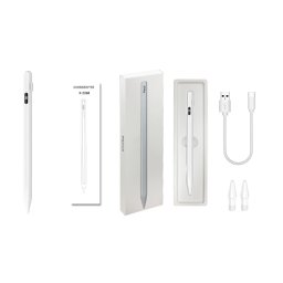 iSEN Pencil K-394 Touch, Alb, Afisaj digital, 105 mAh, Compatibil cu Apple, Android, Hongmeng, partial cu Windows OS
