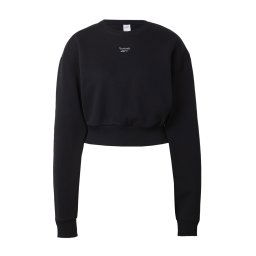 Reebok Hanorac sport negru / alb