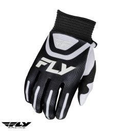 Manusi moto unisex cross-enduro Fly Racing model F-16 culoare: negru/alb