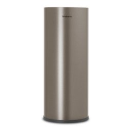 Suport hartie igienica Brabantia ReNew 1003472, Triplu, Rezistent la coroziune, Gri inchis