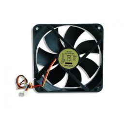 Ventilator carcasa Gembird, 120mm, negru