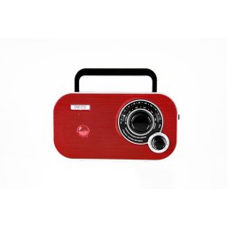 CR 1140 Tuner radio, portabil Rosu