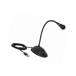 Microfon DeLOCK USB gooseneck microphone (black)