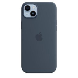 Husa iPhone 14 Plus Silicone MagSafe - Storm Blue