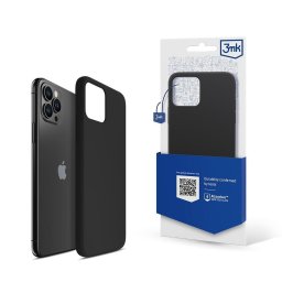 Husa Silicone Case Husa pentru Apple iPhone 11 Pro Max, Spate telefon, Negru