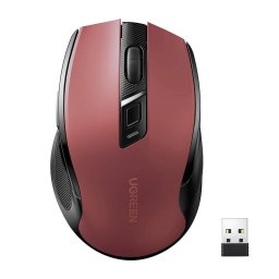 Mouse Wireless MU006 2.4 GHz + Bluetooth 5.0 Negru/Rosu