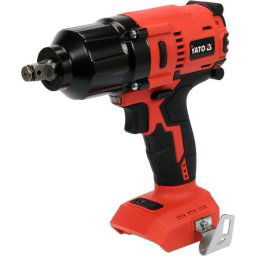 Masina de insurubat cu impact 18V, 1/2", 700NM, Fara baterie, Rosu/Negru