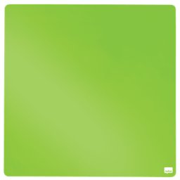 Tabla NOBO patrata, plastic, 36x36 cm, magnetica, include marker si magneti, verde