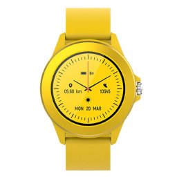 Smartwatch GSM169751, 1.22 inch, Galben