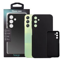 Husa Husa Samsung Galaxy A24 Spacer, negru, grosime 1.5mm, material flexibil TPU "SPPC-SM-GX-A24-TPU