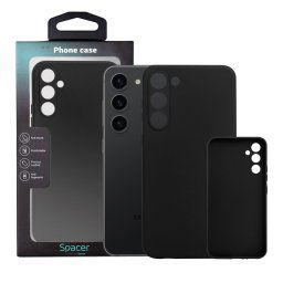 Husa Husa Samsung Galaxy S23 Plus Spacer, negru, grosime 1.5mm, material flexibil TPU "SPPC-SM-GX-S23P-TPU