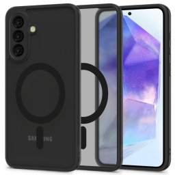 Husa Husă Tech-Protect Magmat MagSafe pentru Samsung Galaxy A56, compatibilă MagSafe, protecție premium, neagră
