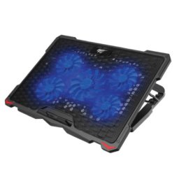 Stand/Cooler notebook HVCP-F2076-BK, Pana la 17.3 inch, 2400 rpm, Negru