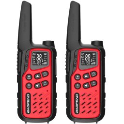 Statie radio Walkie-Talkie BF-T25E Rosu