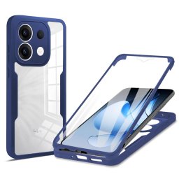 Husa Husa pentru Oppo Reno13 + Folie - Techsuit ColorVerse 360 Series - Blue
