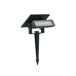 LED lampă solară 0,9W 3,7V 3000K IP65 1200mAh negru