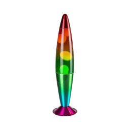 Lampă LED cu lavă Rabalux 76111 LOLLIPOP RAINBOW 2 LED/25W/230V