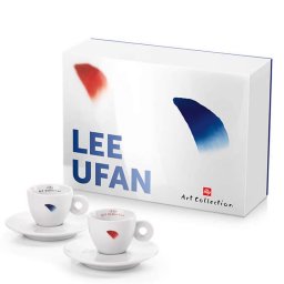Set illy Lee Ufan kit 2 cesti espresso si 2 farfurii