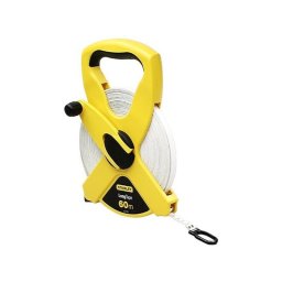 Ruleta deschisa cu banda ramforsata cu fibra de sticla STANLEY 60m