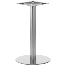 Picior central pentru mese model MAGRO, H=720 mm, finisaj inox