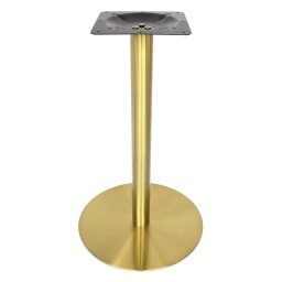 Picior central pentru mese model MAGRO, H=720 mm, finisaj auriu