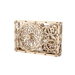 Lume miniaturala de lemn desen kinetic