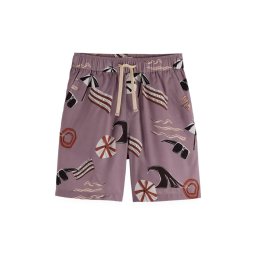 SCOTCH & SODA Bermude Fave Relaxed Fit Printed 180010 SC210 cutout beach brown aop