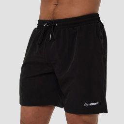 GymBeam Șort de baie pentru bărbați Black XXL