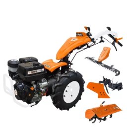 Motocultivator Ruris 977CSP, lama de cosit C977, freza de sapat S977, plug p977, 16 CP
