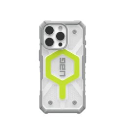 Husa UAG Pathfinder Clear Magsafe, Active Neon - iPhone 16 Pro