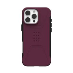 Husa UAG Civilian Magsafe, Bordeaux - iPhone 16 Pro Max