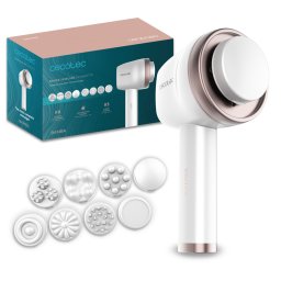 Aparat Facial Cecotec SkinCare Push Up, Tehnologie Lifting, Vibratii pentru Tonifiere, Design Compact, Pentru Intretinere Ten, Alb