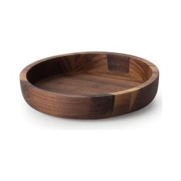 Bol din lemn 20x4,3 cm lemn de nuc Continenta C4233